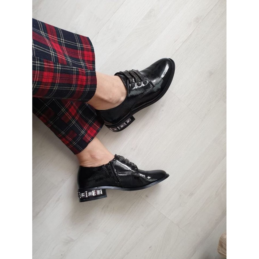 Pantofi casual B-165 BLACK R1/10/3 - Pantofi casual -reducerim.ro Pantofi casual B-165 BLACK R1/10/3 - Pantofi casual - reducerim.ro