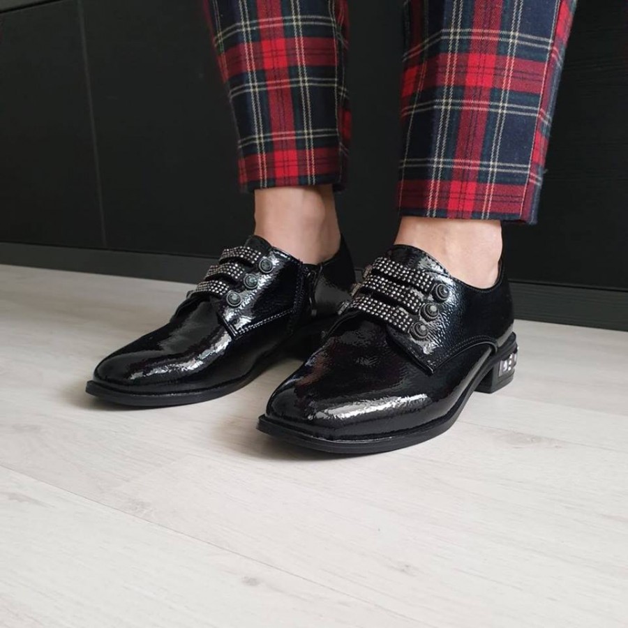 Pantofi casual B-165 BLACK R1/10/3 - Pantofi casual -reducerim.ro Pantofi casual B-165 BLACK R1/10/3 - Pantofi casual - reducerim.ro